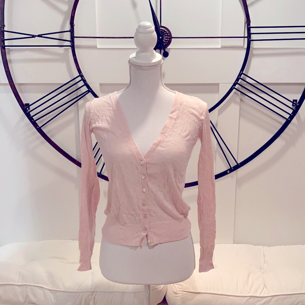 Pink Cardigan